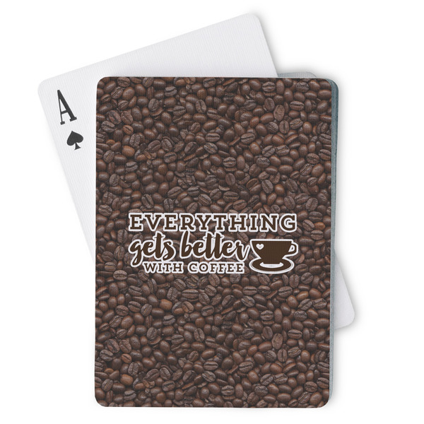 Custom Coffee Addict Playing Cards