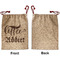 Coffee Addict Santa Bag - Approval - Front