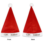 Coffee Addict Santa Hat - Front & Back