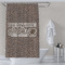 Coffee Addict Shower Curtain Lifestyle