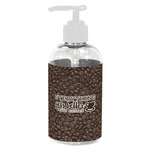 Coffee Addict Plastic Soap / Lotion Dispenser (8 oz - Small - White)