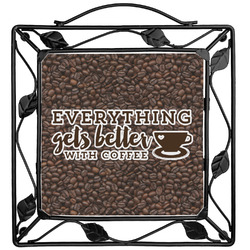 Coffee Addict Square Trivet