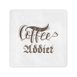 Coffee Addict Standard Cocktail Napkins