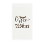 Coffee Addict Guest Paper Towels - Full Color - Standard