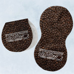 Coffee Addict Burp Pads - Velour - Set of 2