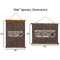 Coffee Addict Wall Hanging Tapestries - Parent/Sizing