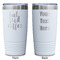 Coffee Addict White Polar Camel Tumbler - 20oz - Double Sided - Approval