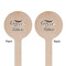 Coffee Addict Wooden 6" Stir Stick - Round - Double Sided - Front & Back