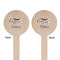 Coffee Addict Wooden 7.5" Stir Stick - Round - Double Sided - Front & Back