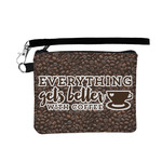 Coffee Addict Wristlet ID Case