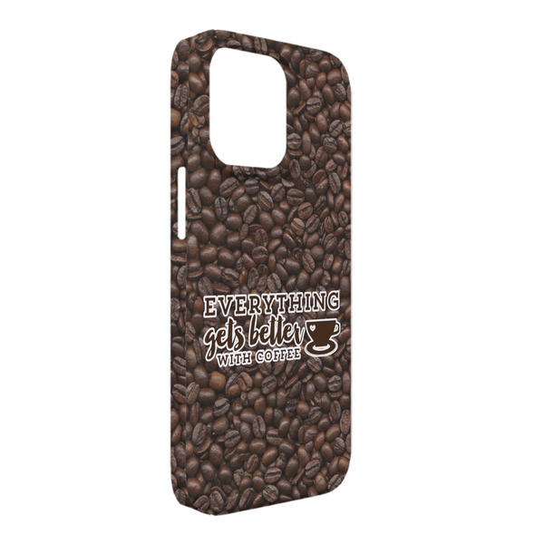 Custom Coffee Addict iPhone Case - Plastic - iPhone 13 Pro Max