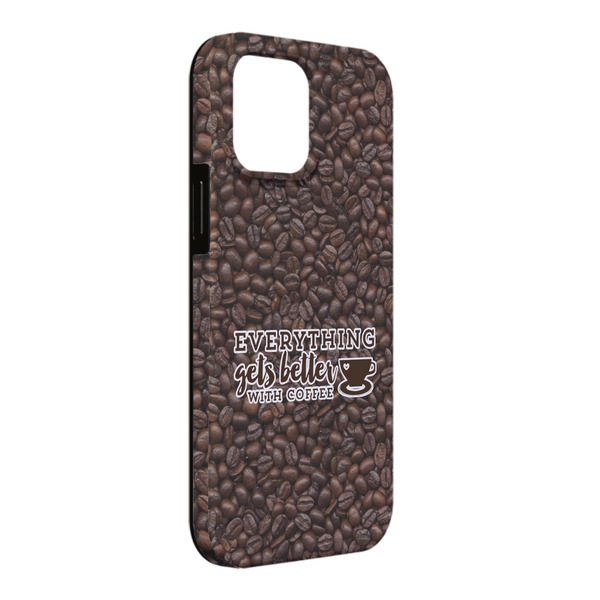 Custom Coffee Addict iPhone Case - Rubber Lined - iPhone 13 Pro Max