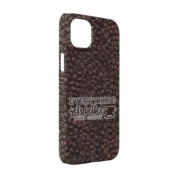 Custom Coffee Addict iPhone Case - Plastic - iPhone 14 Pro