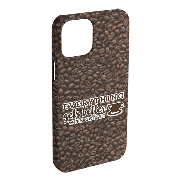 Custom Coffee Addict iPhone Case - Plastic - iPhone 15 Plus