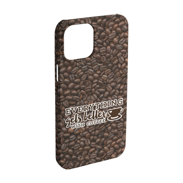 Custom Coffee Addict iPhone Case - Plastic - iPhone 15 Pro