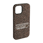 Coffee Addict iPhone Case - Rubber Lined - iPhone 15 Pro