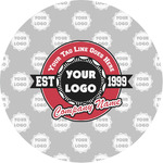 Logo & Tag Line Multipurpose Round Labels - 1" (Personalized)