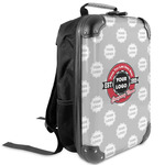 Logo & Tag Line Kids Hard Shell Backpack w/ Logos