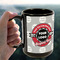 Logo & Tag Line 15oz. Black Mug - LIFESTYLE