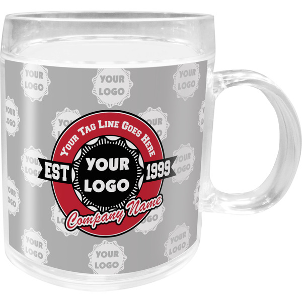 Custom Logo & Tag Line Acrylic Kids Mug (Personalized)