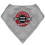 Logo & Tag Line Bandana Bib w/ Logos