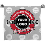 Logo & Tag Line Bath Towel w/ Logos