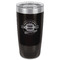 Logo & Tag Line Black Polar Camel Tumbler - 20oz - Front