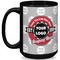 Logo & Tag Line Coffee Mug - 15 oz - Black Full