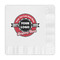 Logo & Tag Line Embossed Decorative Napkins (Personalized)