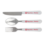 Logo & Tag Line Cutlery Set (Personalized)