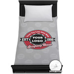 Logo & Tag Line Duvet Cover - Twin XL w/ Logos