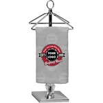 Logo & Tag Line Finger Tip Towel - Full Print w/ Logos