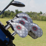 Logo & Tag Line Golf Club Iron Cover - Set of 9 (Personalized)