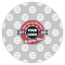 Logo & Tag Line Icing Circle - XSmall - Single