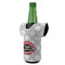 Logo & Tag Line Jersey Bottle Cooler - ANGLE (on bottle)