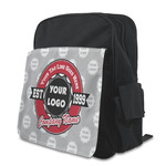 Logo & Tag Line Preschool Backpack w/ Logos