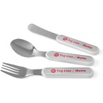 Logo & Tag Line Kid's Flatware (Personalized)