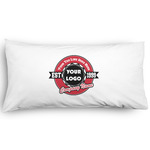 Logo & Tag Line Pillow Case - King - Graphic (Personalized)