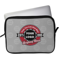 Logo & Tag Line Laptop Sleeve / Case - 11" (Personalized)