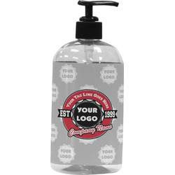 Logo & Tag Line Plastic Soap / Lotion Dispenser (Personalized)