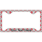 Logo & Tag Line License Plate Frame - Style C (Personalized)