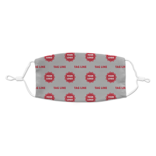 Custom Logo & Tag Line Kid's Cloth Face Mask (Personalized)