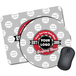 Logo & Tag Line Mouse Pad w/ Logos