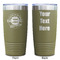 Logo & Tag Line Olive Polar Camel Tumbler - 20oz - Double Sided - Approval