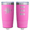 Logo & Tag Line Pink Polar Camel Tumbler - 20oz - Double Sided - Approval