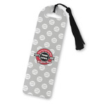 Logo & Tag Line Plastic Bookmark w/ Logos