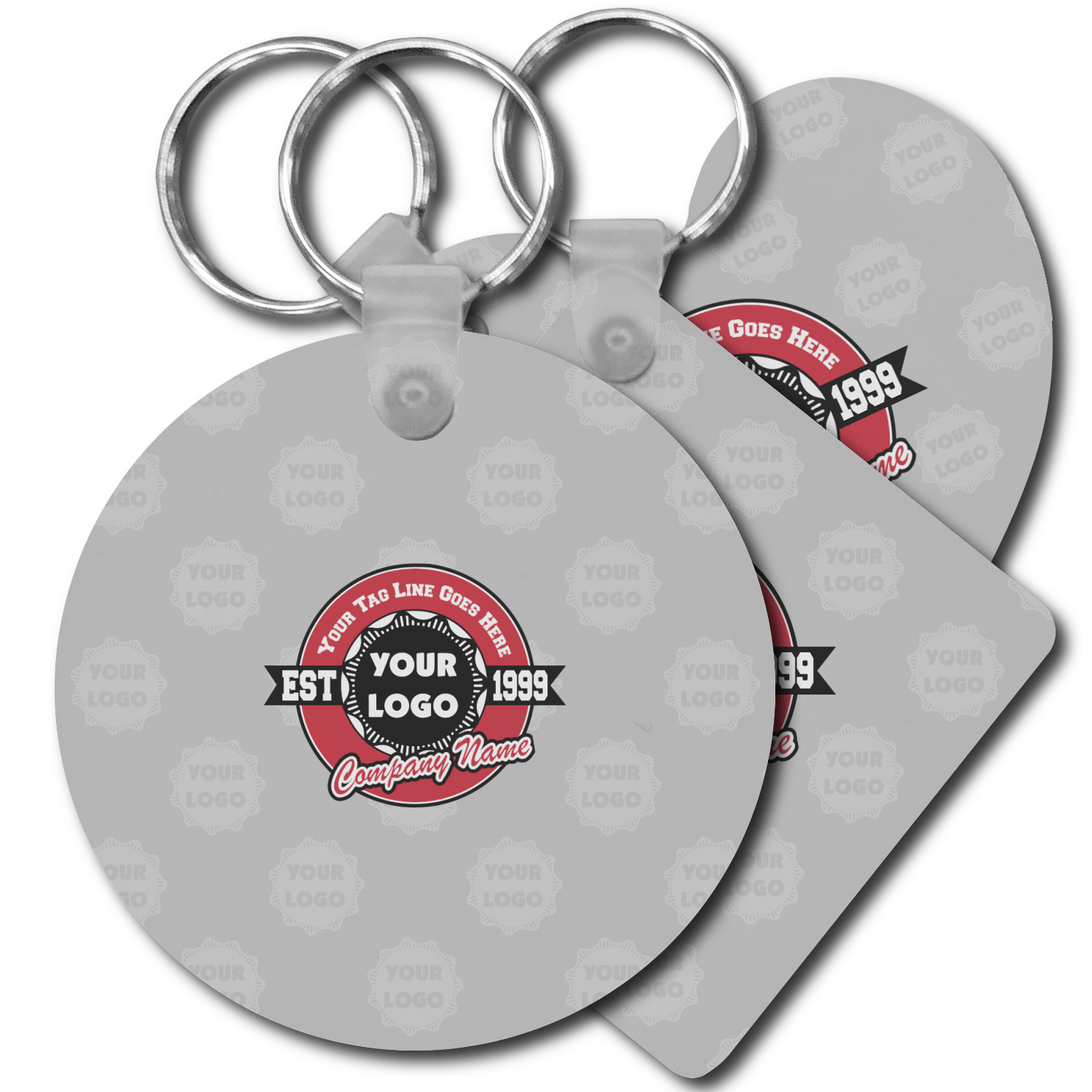 Custom Keychains, Any Logo Design, Fast Delivery