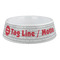 Logo & Tag Line Plastic Pet Bowls - Large - MAIN