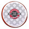 Logo & Tag Line Printed Icing Circle - Large - On Cookie