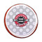 Logo & Tag Line Printed Icing Circle - Medium - On Cookie